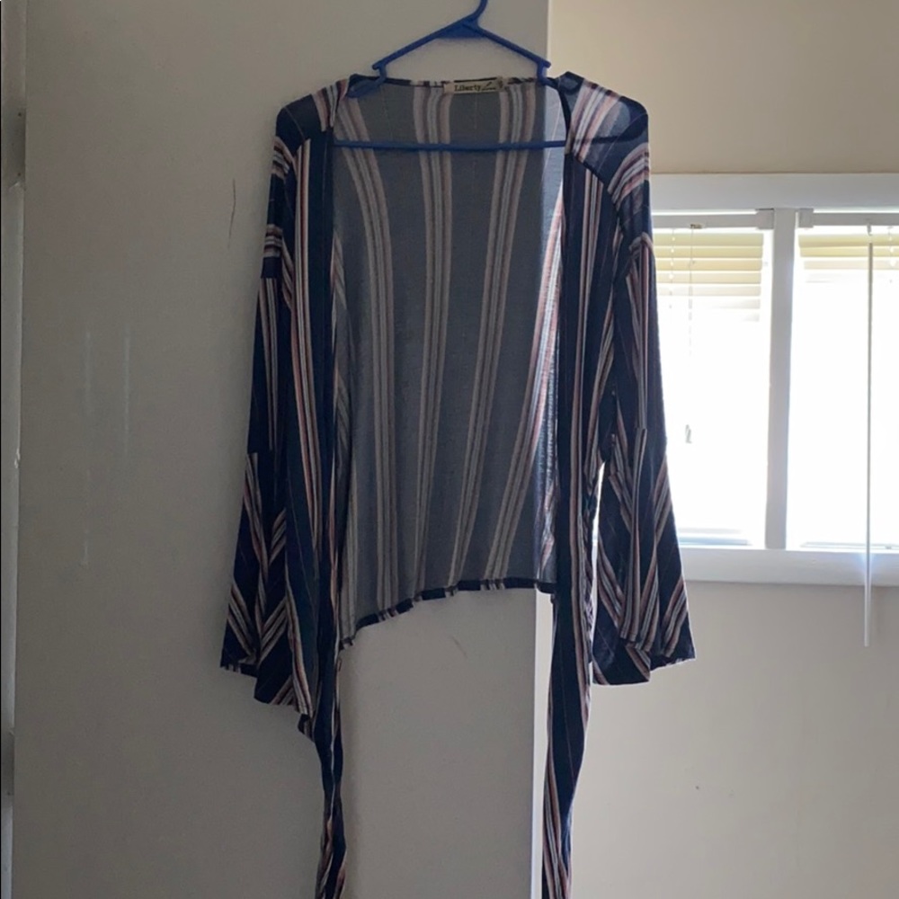 Blue Cardigan